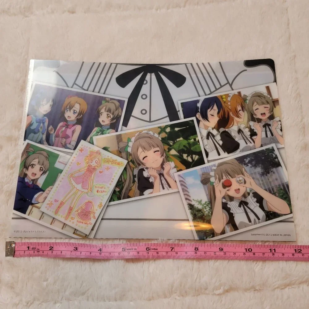 Banpresto Love Live School Idol Project Clear Plastic File Folder